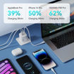 Picture of BWOO UK PLUG 3IN1 65W FAST CHARGING TYPE C AND TYPE A